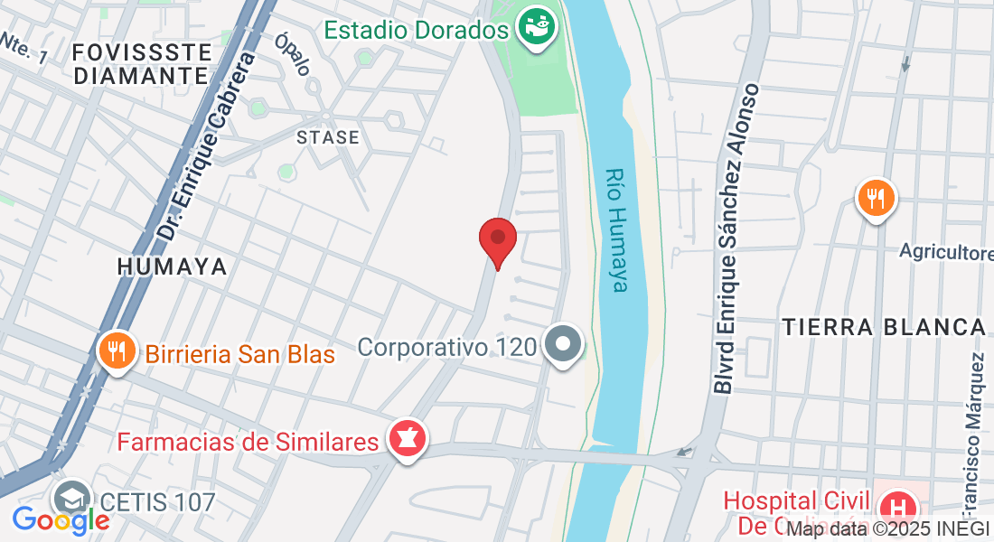 Blvd. Rotarismo, Desarrollo Urbano Tres Ríos, 80020 Culiacán Rosales, Sin., México