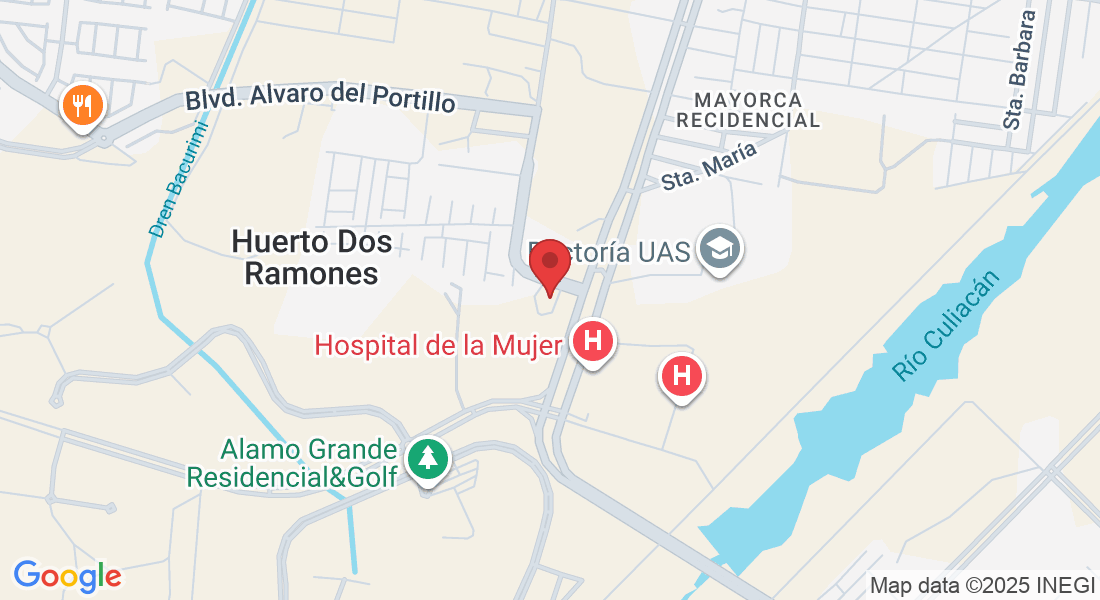 Blvd. Miguel tamayo 2265, tres rios, 80050 Culiacán Rosales, Sin., México