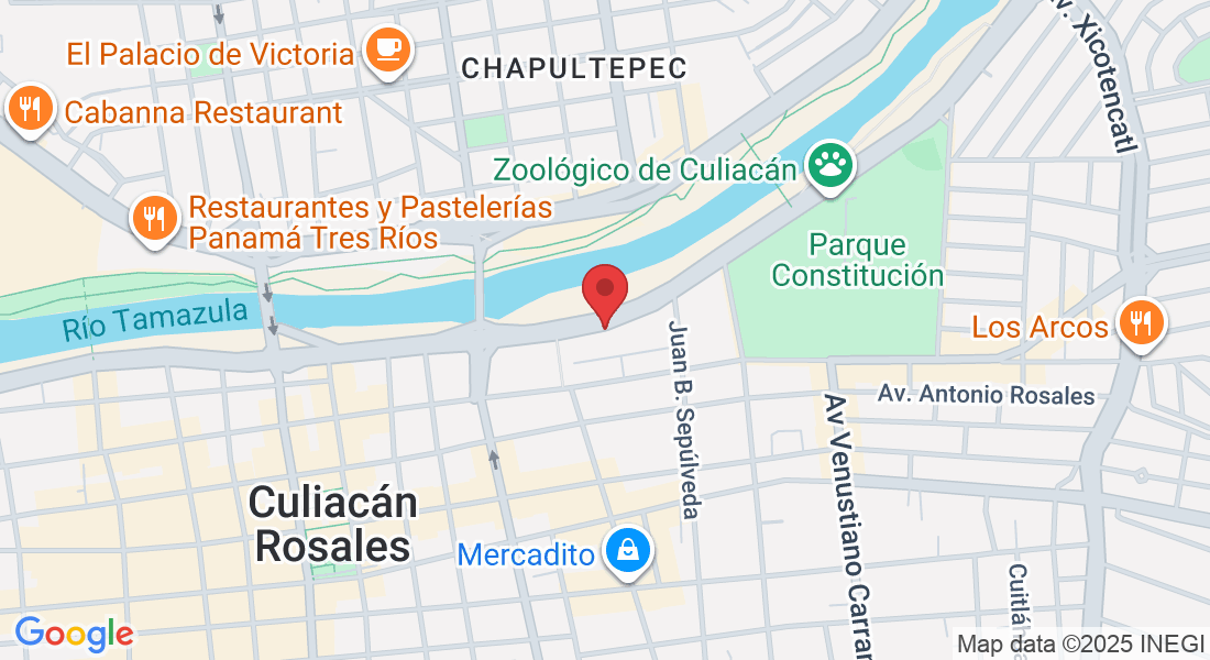 P.º Niños Heroes 688, Primer Cuadro, Colonia Centro, 80000 Culiacán Rosales, Sin., México