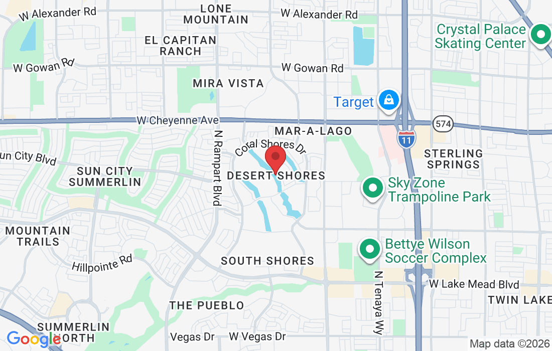 Desert Shores, Las Vegas, NV 89128, USA