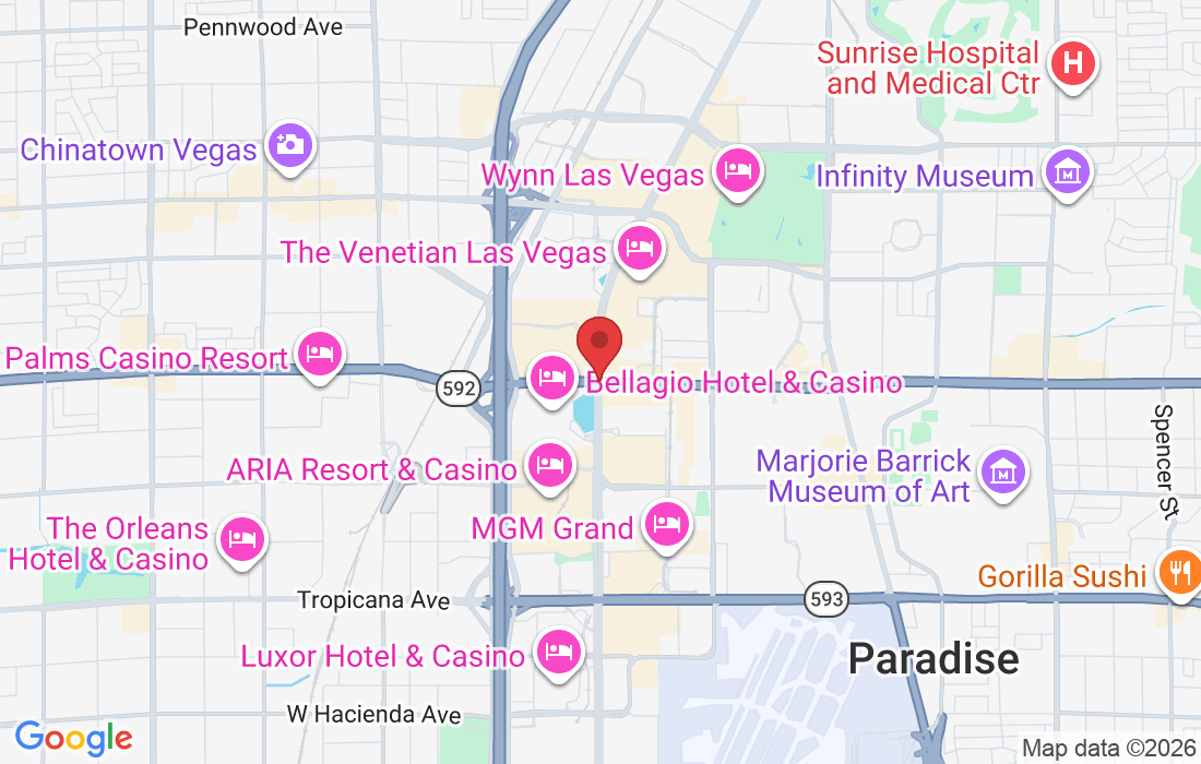 Las Vegas Strip, NV, USA
