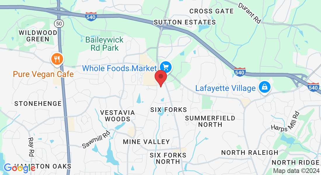 8601 Six Forks Rd suite 400, Raleigh, NC 27615, USA