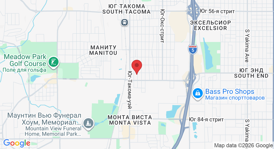 7212 S Warner St, Tacoma, WA 98409, США