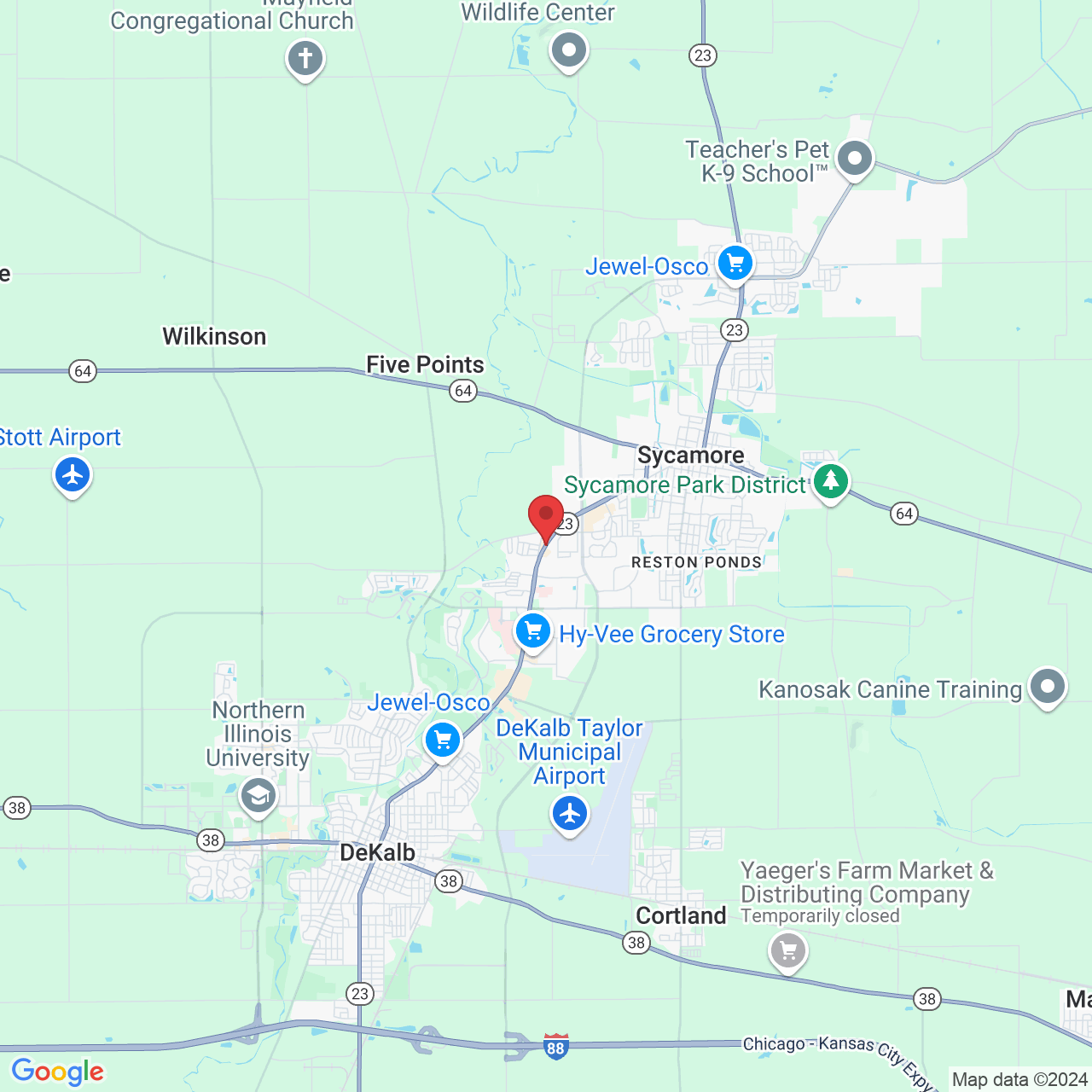 1630 DeKalb Ave, Sycamore, IL 60178, USA
