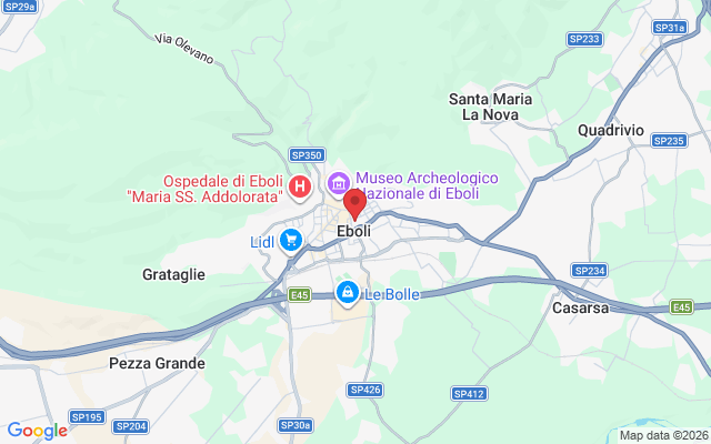 Via Salvatore D'Onofrio, 7, 84025 Eboli SA, Italia