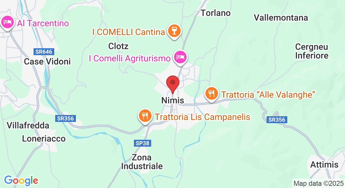 Via Centa, 16, 33045 Nimis UD, Italia