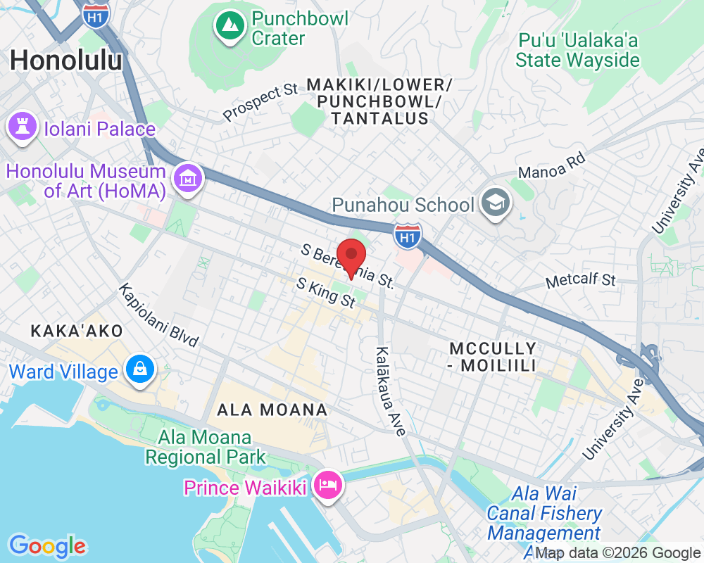 1436 Young St, Honolulu, HI 96814, USA