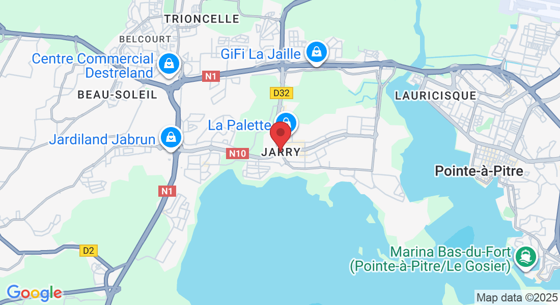 25 Rue Ferdinand Forest, Baie-Mahault 97122, Guadeloupe