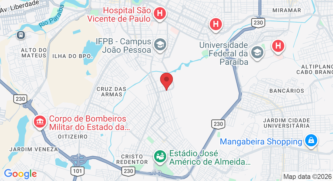 Rua Souza Rangel, 225 - Varjão, João Pessoa - PB, 58070-070, Brasil