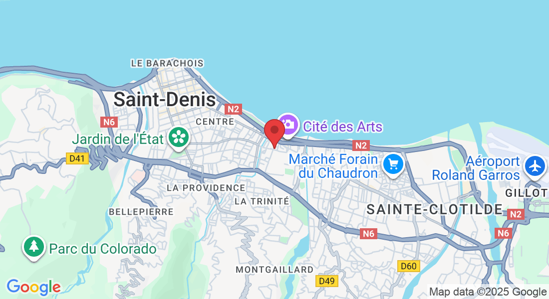 17 Rue Jean Cocteau, Saint-Denis 97490, La Réunion