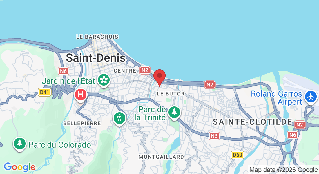 17 Rue Jean Cocteau, Saint-Denis 97490, La Réunion