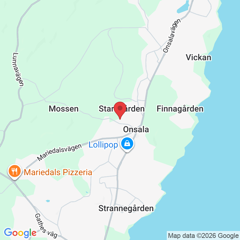 Solvändan 5, 439 30 Onsala, Sverige