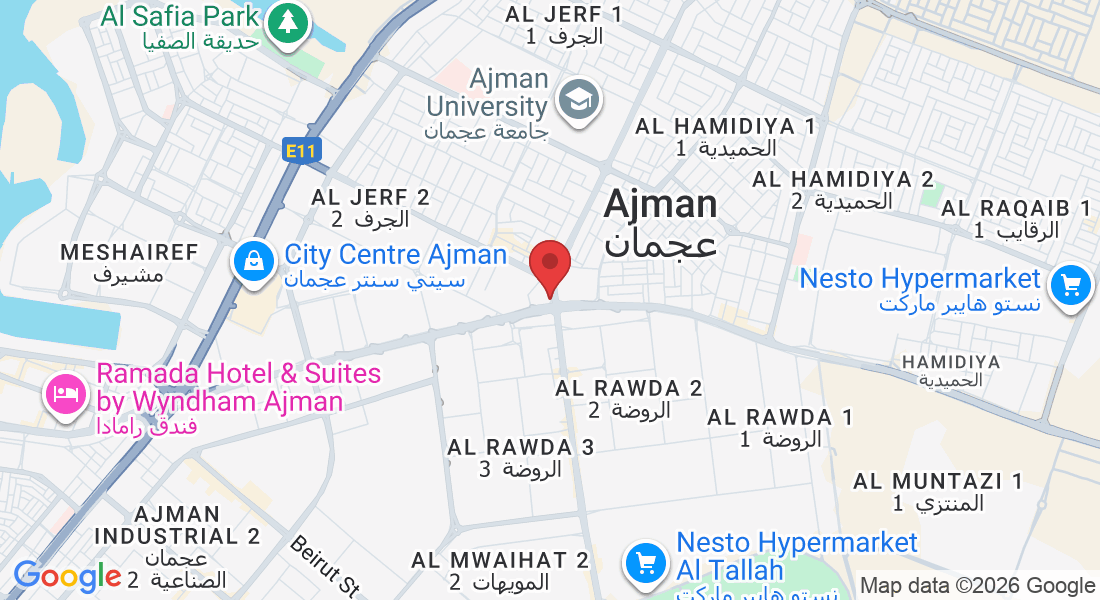 Sheikh Zayed St - Al Jerf 2 - Ajman - United Arab Emirates