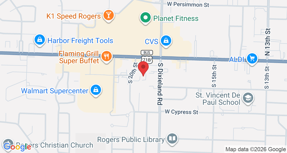 201 S 19th St, Rogers, AR 72758, USA