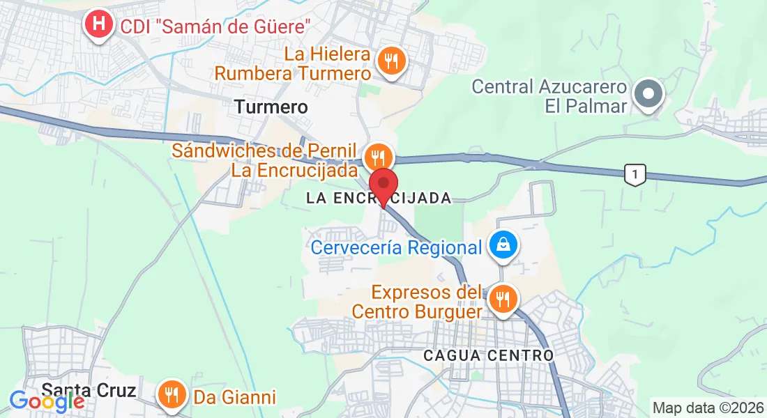 La Encrucijada, Centro Comercial Paseo Los Laureles, Planta Baja, Local 03, Turmero 2115, Aragua, Venezuela