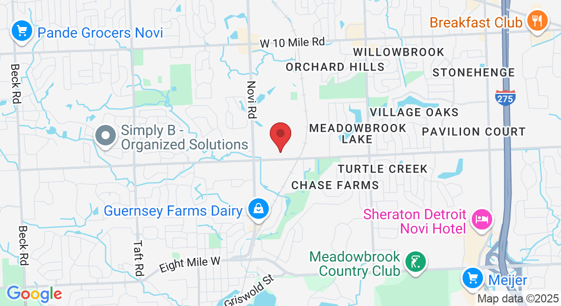 43000 W 9 Mile Rd #204, Novi, MI 48375, USA