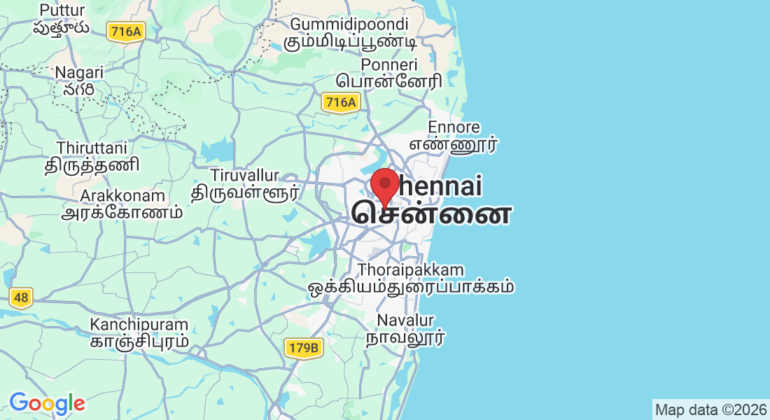 TERMINAL, #1&2, G K, Poonamallee High Rd, opposite to Palmshore hotel, Nerkundram, Chennai, Tamil Nadu 600107, India