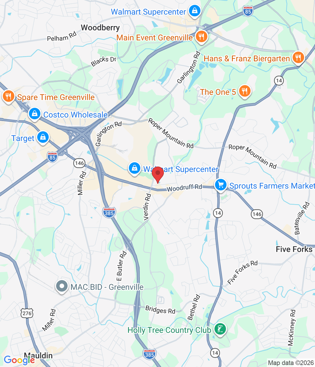 286 Rocky Creek Rd, Greenville, SC 29615, USA