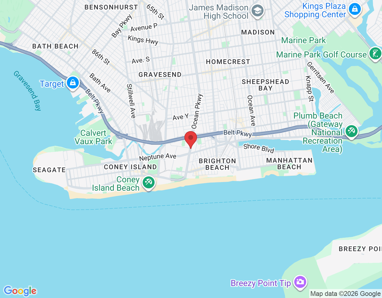 2797 Ocean Pkwy 2nd floor, Brooklyn, NY 11235, USA