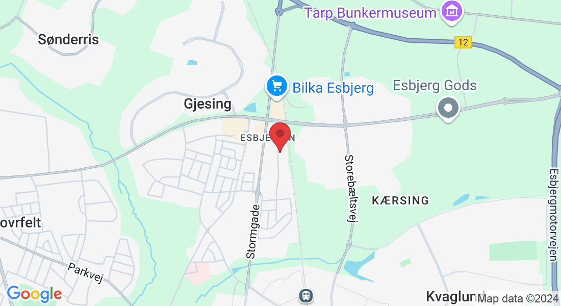 Østre Gjesingvej 13A, 6715 Esbjerg Kommune, Danmark