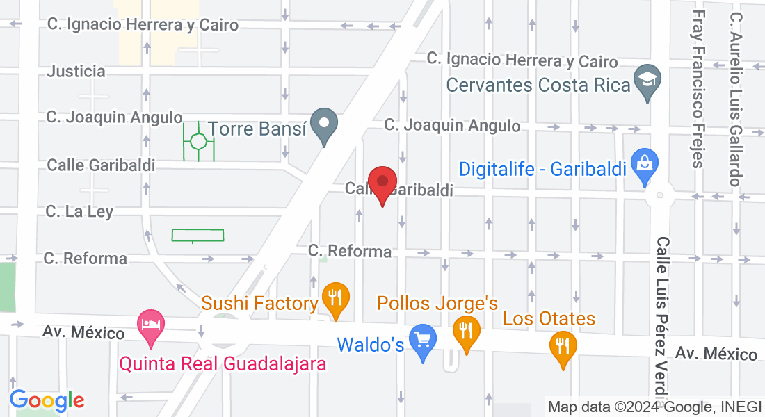 Calle Garibaldi 2565, Ladrón de Guevara, Ladron De Guevara, 44600 Guadalajara, Jal., Mexico