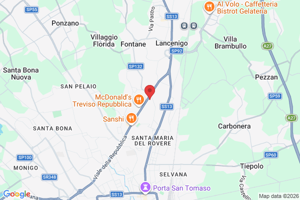 Viale della Repubblica, 19b, 31020 Villorba TV, Italy
