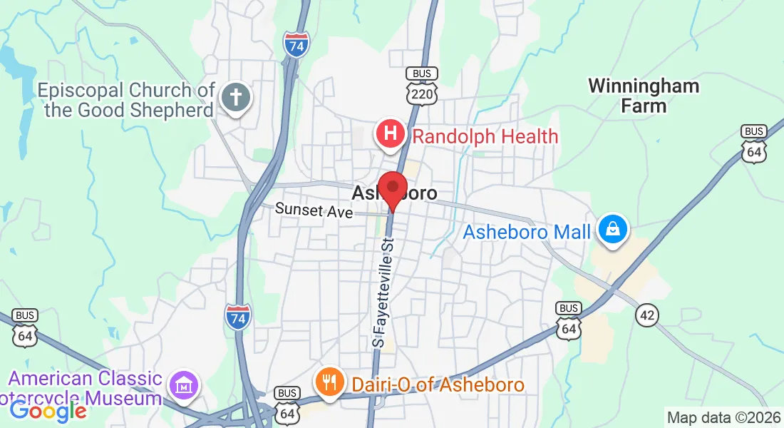 15 S Fayetteville St, Asheboro, NC 27203, USA