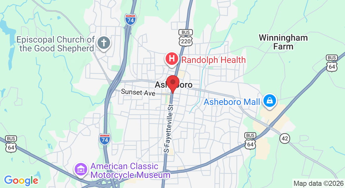 15 S Fayetteville St, Asheboro, NC 27203, USA