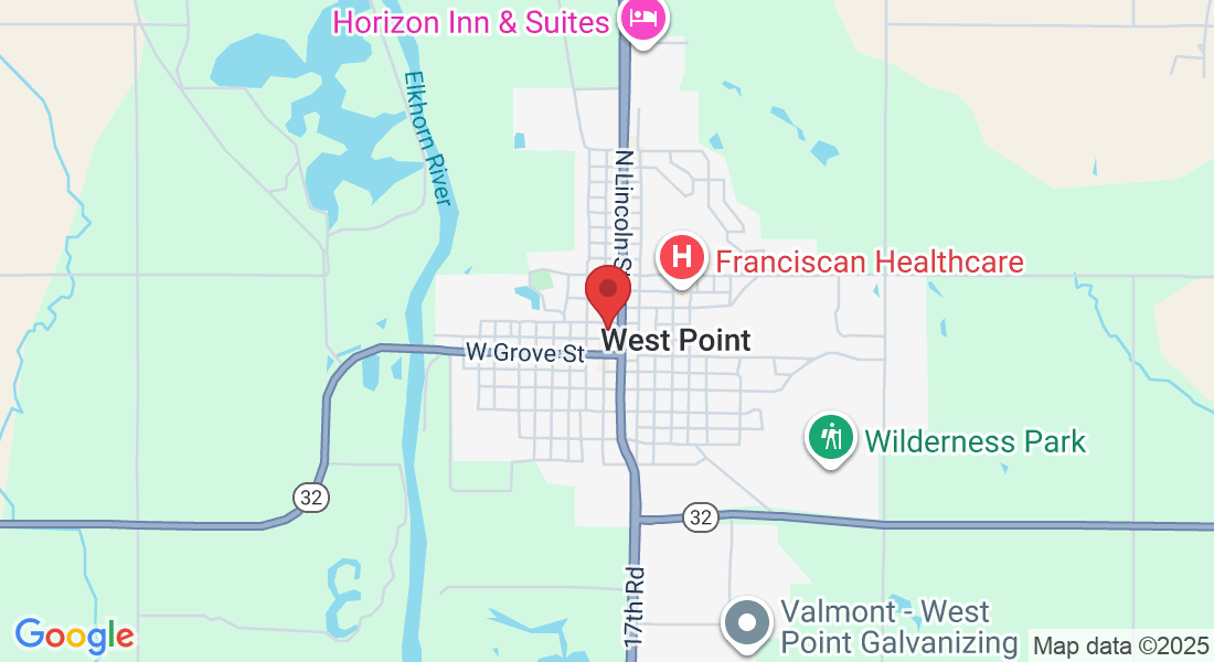 122 N Main St, West Point, NE 68788, USA