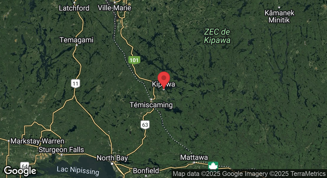 Kipawa, QC J0Z 2H0, Canada