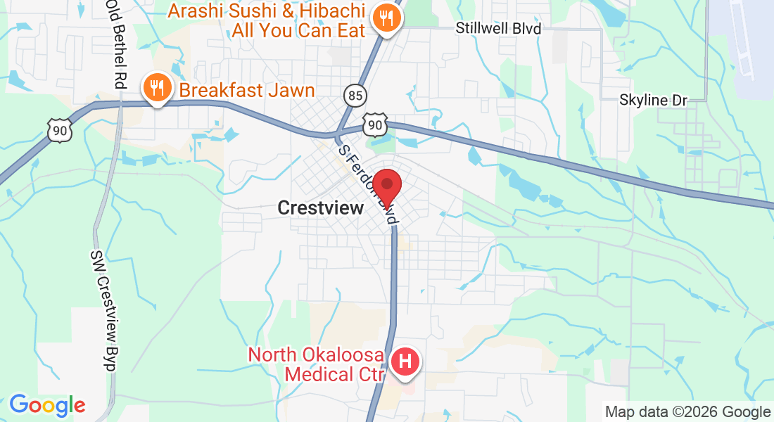 626 S Ferdon Blvd, Crestview, FL 32536, USA