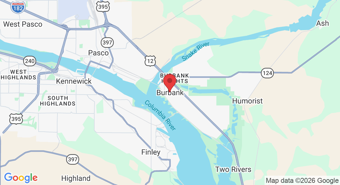 Burbank, WA 99323, USA