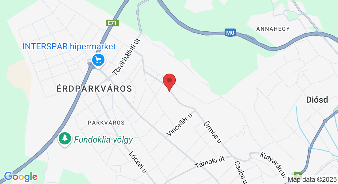 Érd, Cseresznyefa u. 41, 2030 Magyarország