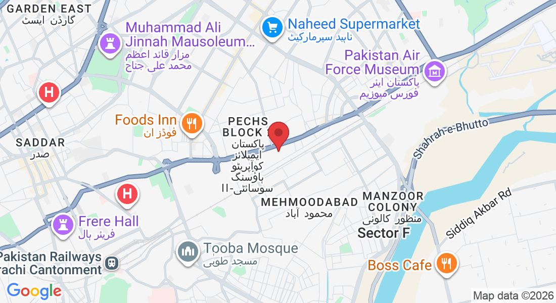803,804,805,806, Park Avenue, opposite to Sharah e Faisal, Shahrah-e-Faisal Block 6 P.E.C.H.S., Karachi, Karachi City, Sindh, Pakistan