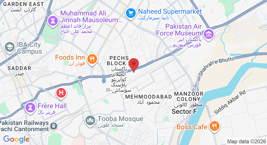 803,804,805,806, Park Avenue, opposite to Sharah e Faisal, Shahrah-e-Faisal Block 6 P.E.C.H.S., Karachi, Karachi City, Sindh, Pakistan