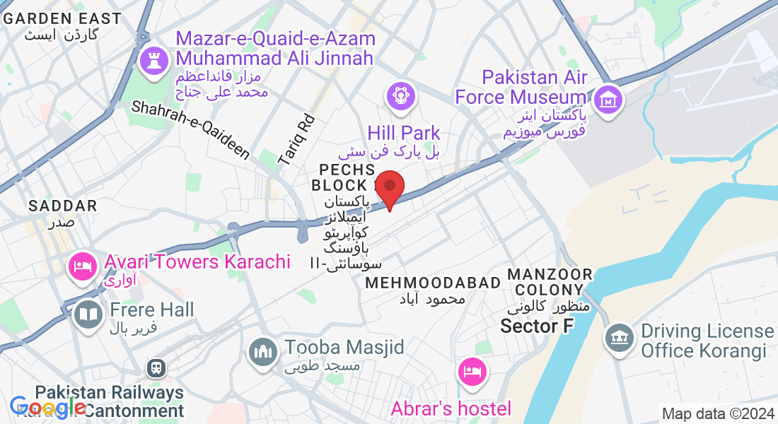 803,804,805,806, Park Avenue, opposite to Sharah e Faisal, Shahrah-e-Faisal Block 6 P.E.C.H.S., Karachi, Karachi City, Sindh, Pakistan