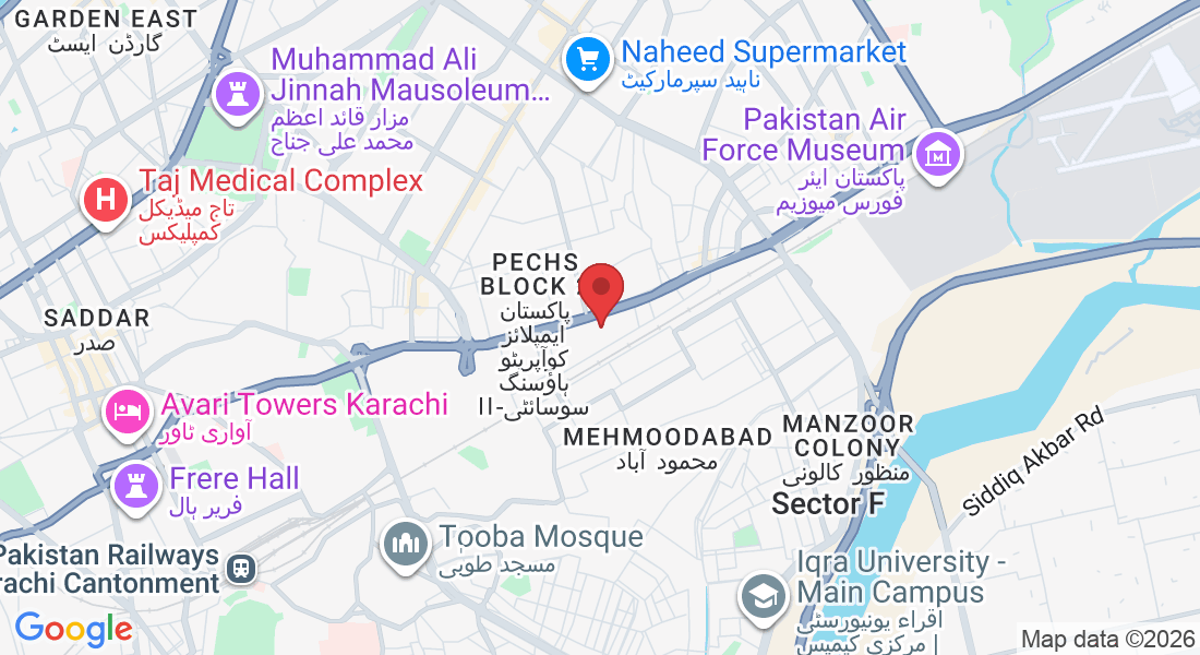 803,804,805,806, Park Avenue, opposite to Sharah e Faisal, Shahrah-e-Faisal Block 6 P.E.C.H.S., Karachi, Karachi City, Sindh, Pakistan