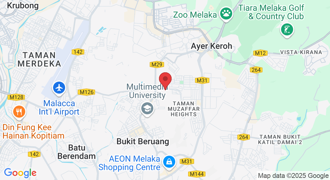 13-2, Jalan MH3, Taman Muzaffar Heights, 75450 Ayer Keroh, Melaka, Malaysia