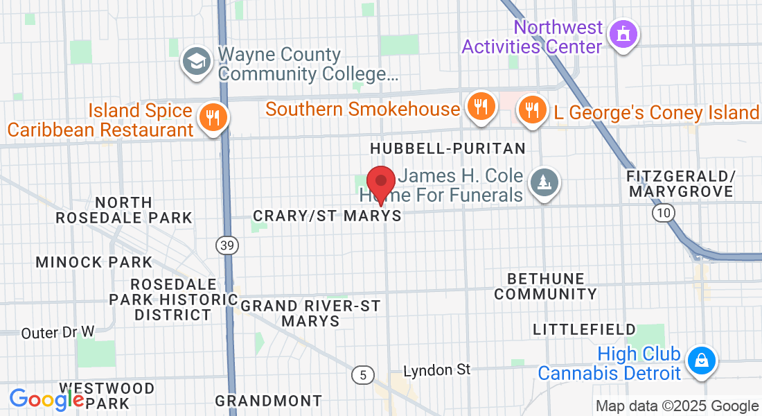 15500 Puritan Ave, Detroit, MI 48227, EE. UU.