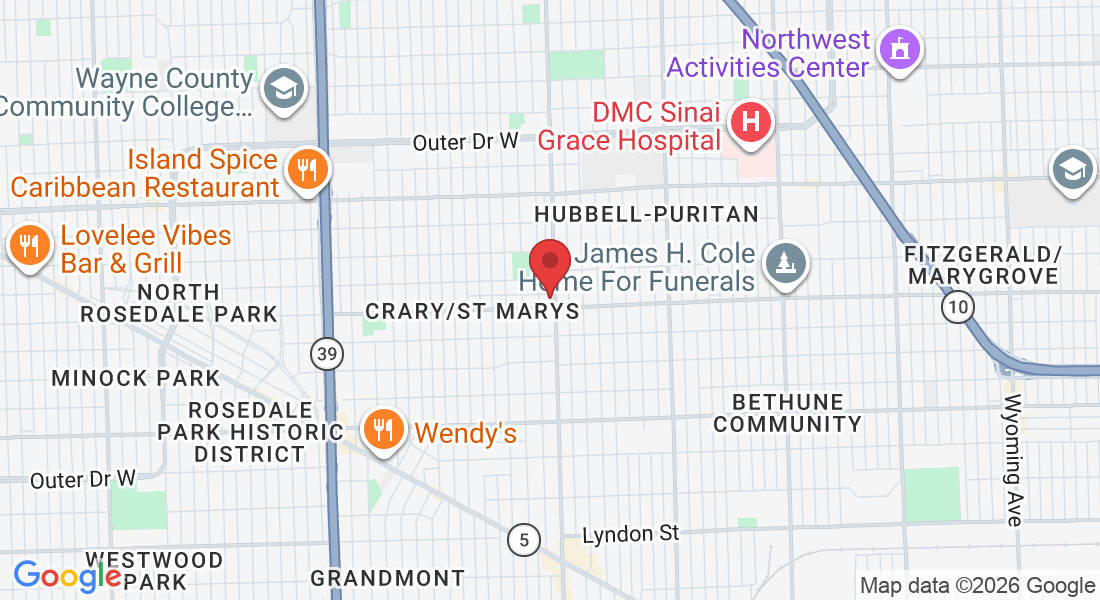 15500 Puritan Ave, Detroit, MI 48227, EE. UU.
