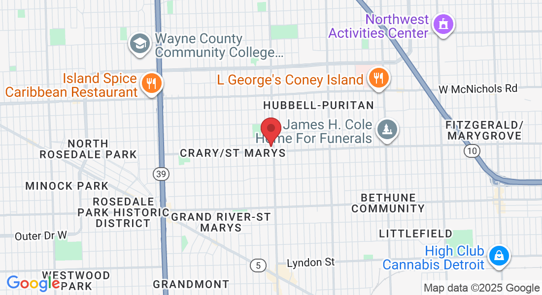 15500 Puritan Ave, Detroit, MI 48227, EE. UU.