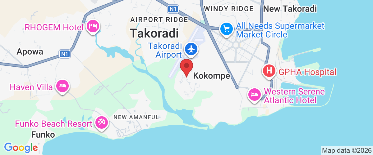 Airforce Base, V6QG+MCC G-Block R2, Takoradi, Ghana