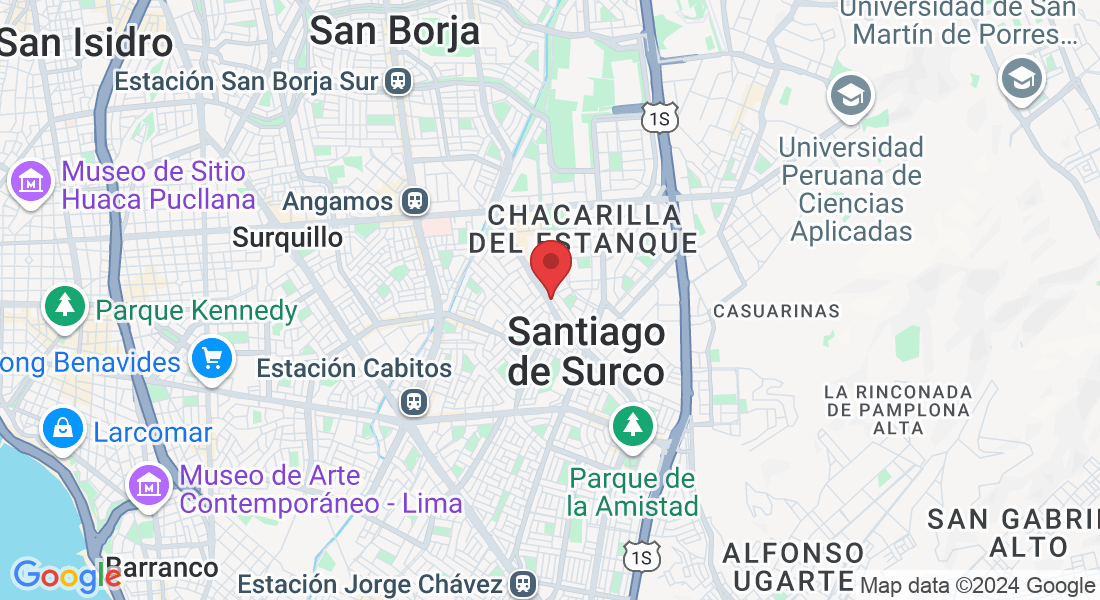 Av. Caminos del Inca 811, Lima 15038, Perú