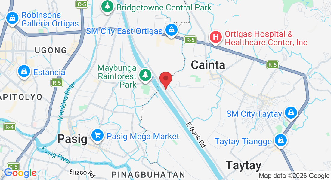 257 E Bank Rd, Brgy, Cainta, 1900 Rizal, Philippines