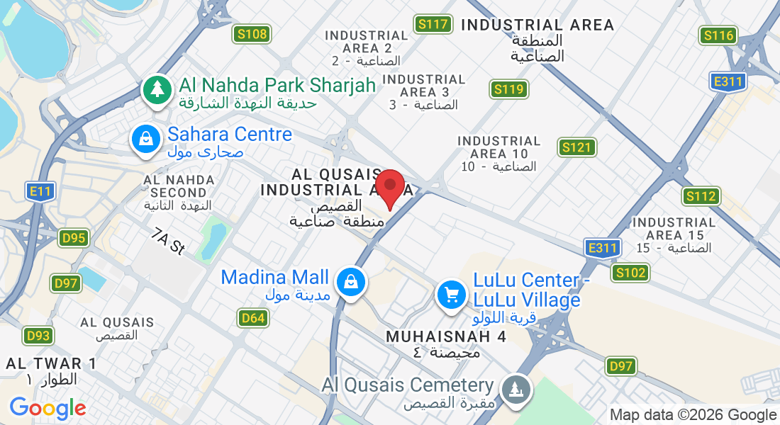 7CR3+P8V - Beirut St - Al Qusais Ind. Fourth - Dubai - United Arab Emirates