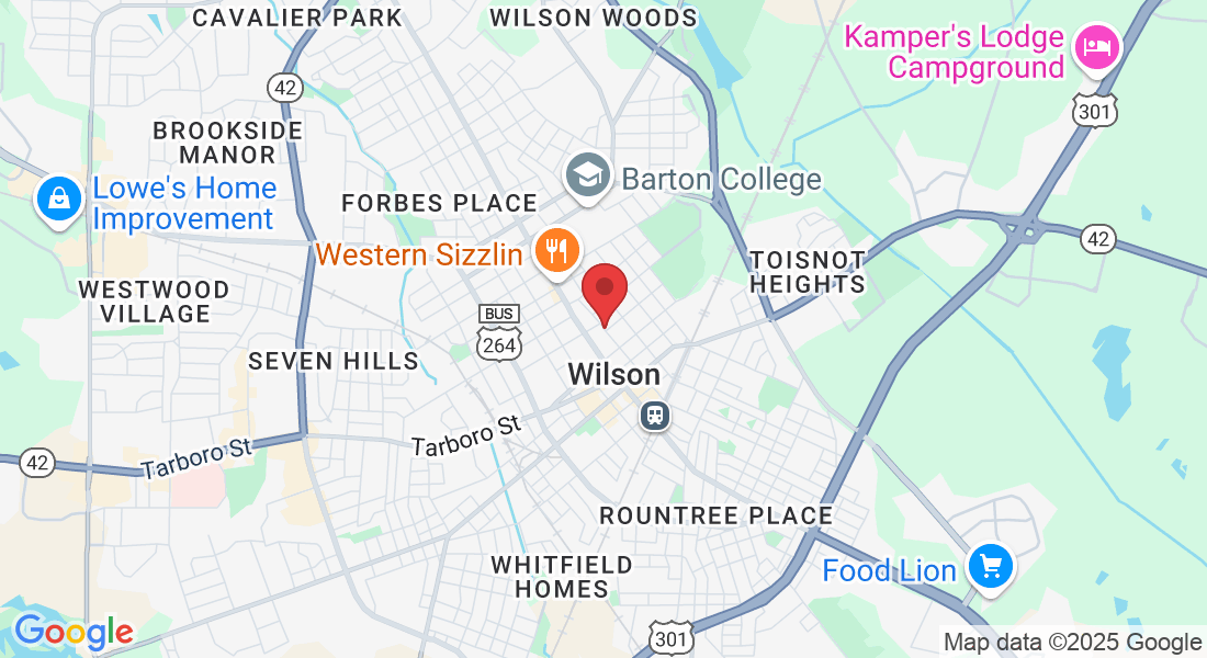 Green St NE, Wilson, NC 27893, USA