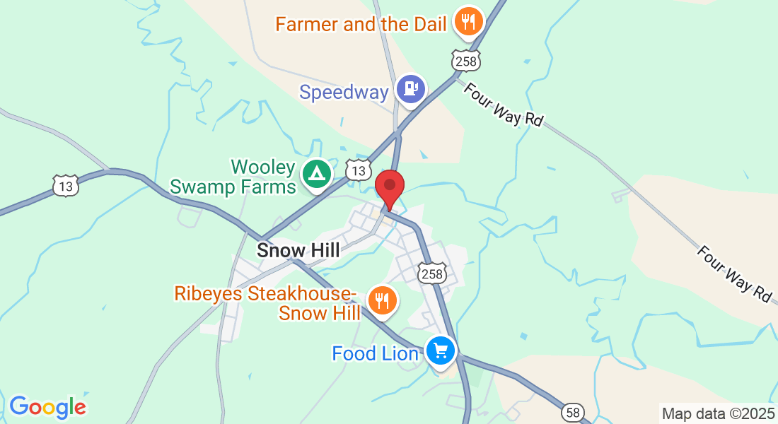 301 N Greene St, Snow Hill, NC 28580, USA