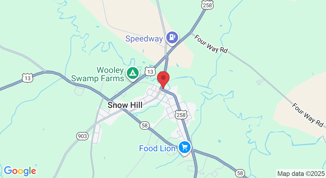 301 N Greene St, Snow Hill, NC 28580, USA