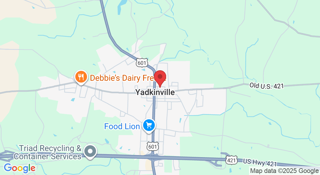 210 E Hemlock St, Yadkinville, NC 27055, USA