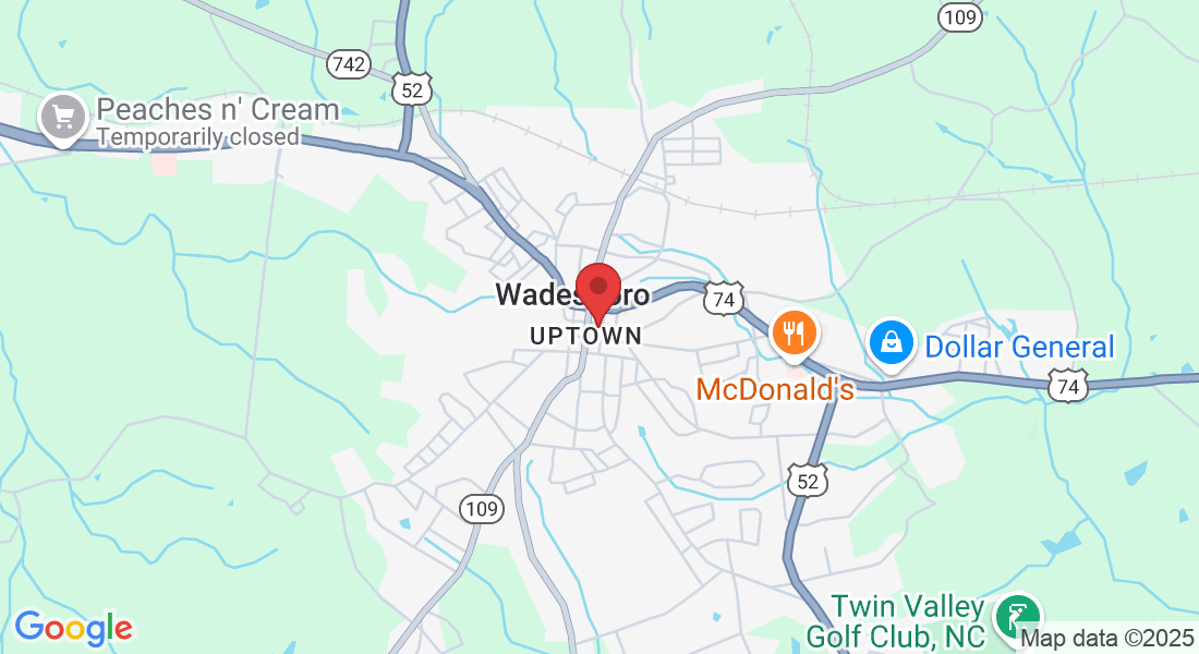 119 N Washington St, Wadesboro, NC 28170, USA
